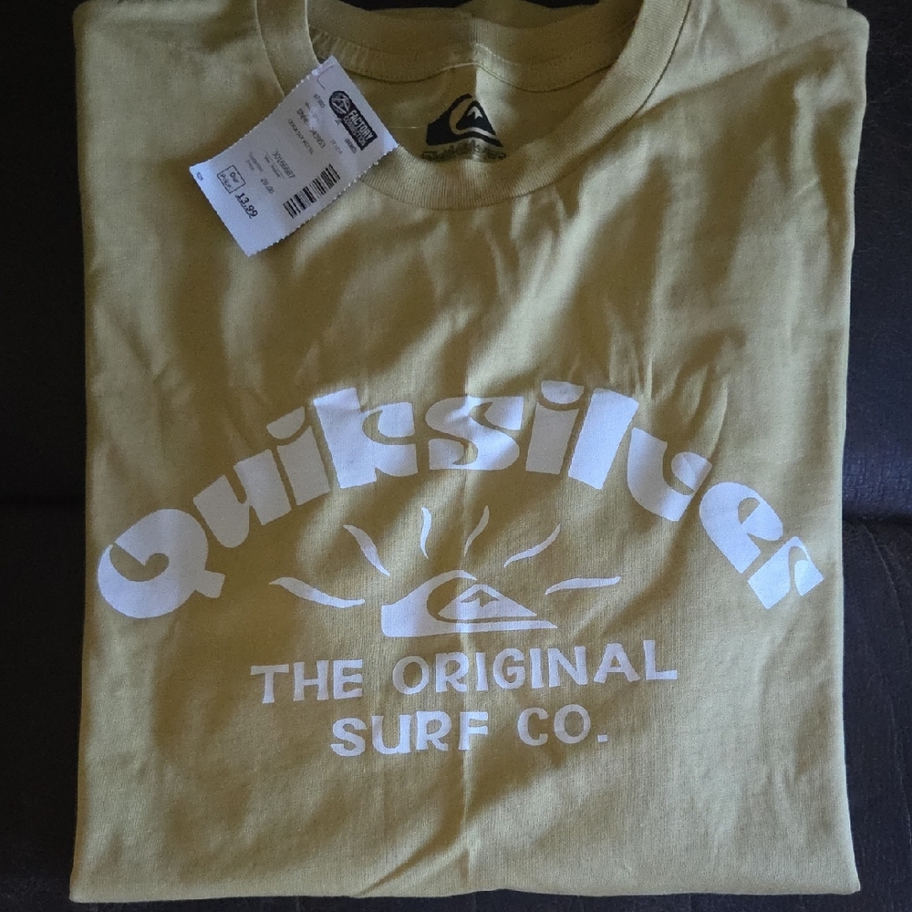 Quiksilver Men's Mustard Tee